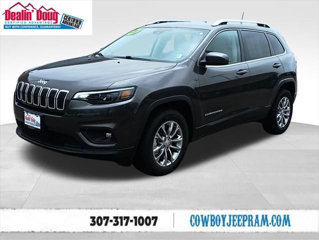 used 2021 Jeep Cherokee car, priced at $24,434