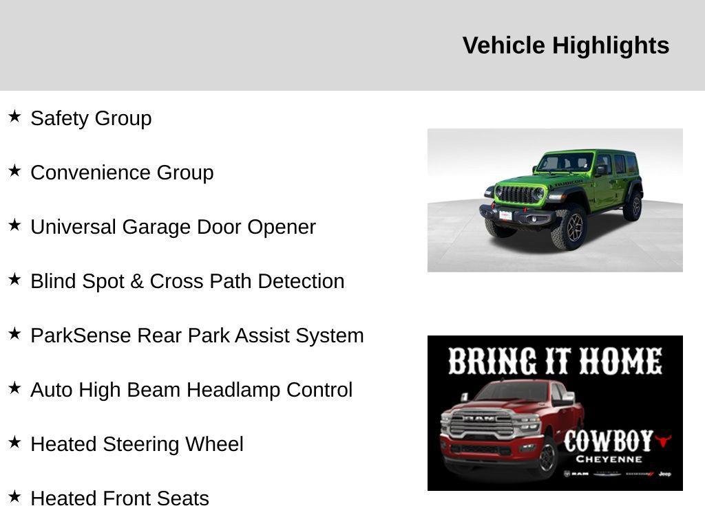 new 2025 Jeep Wrangler car, priced at $58,121