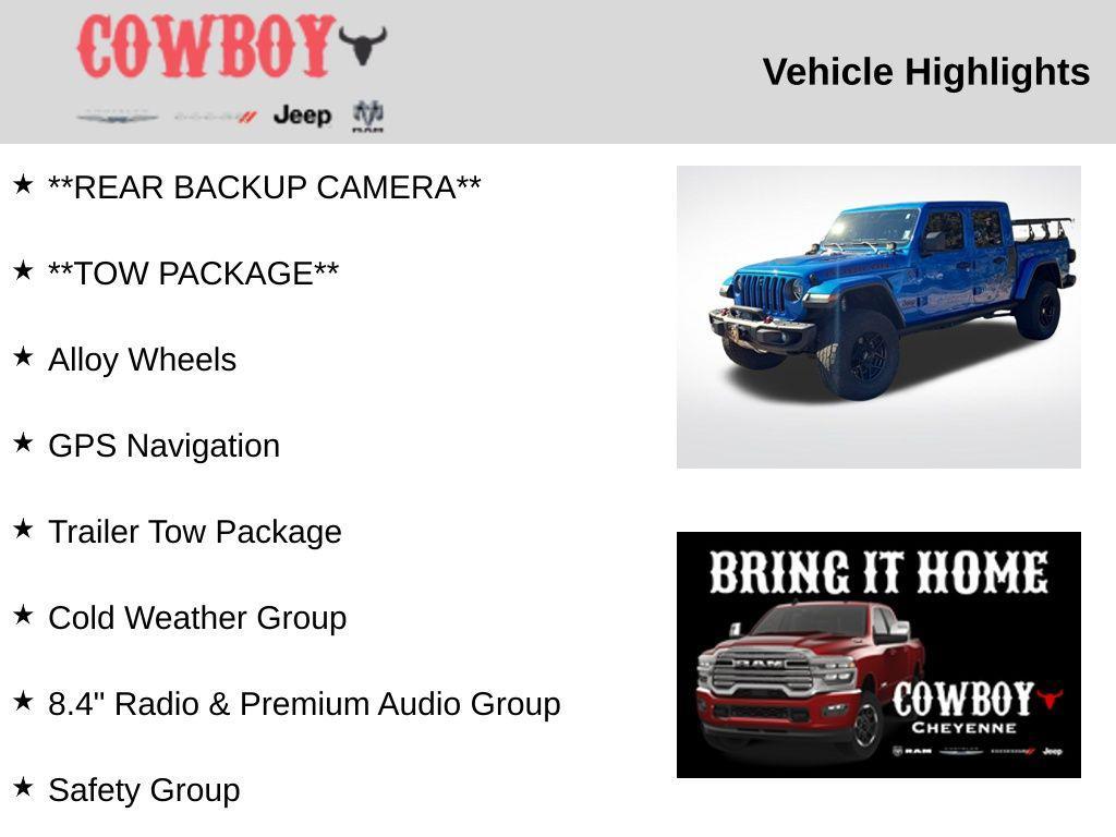 used 2021 Jeep Gladiator car, priced at $38,795