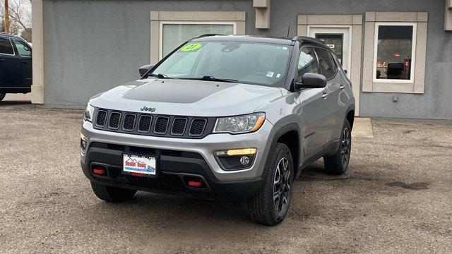 used 2021 Jeep Compass car, priced at $24,260