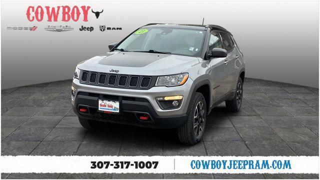 used 2021 Jeep Compass car, priced at $23,460
