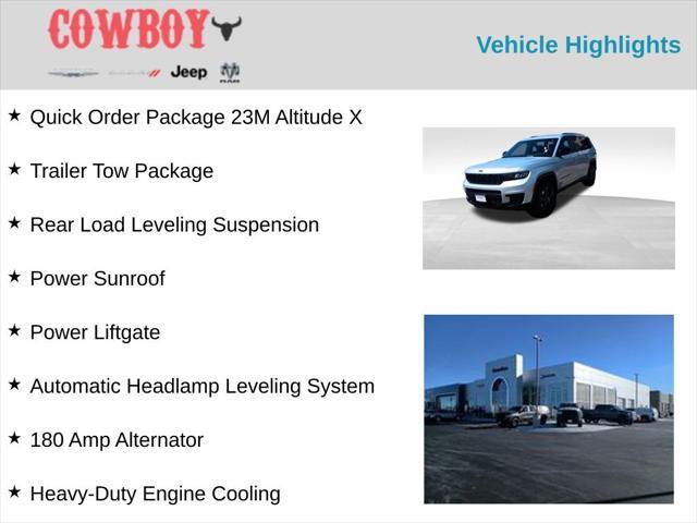 new 2025 Jeep Grand Cherokee L car, priced at $45,622