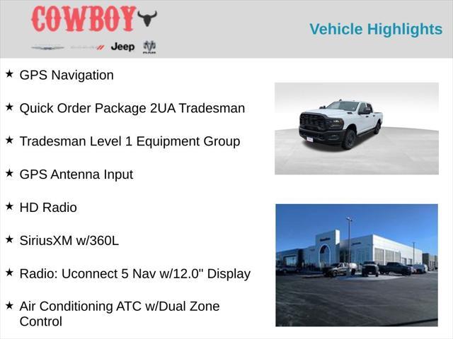 new 2025 Ram 2500 car, priced at $51,350