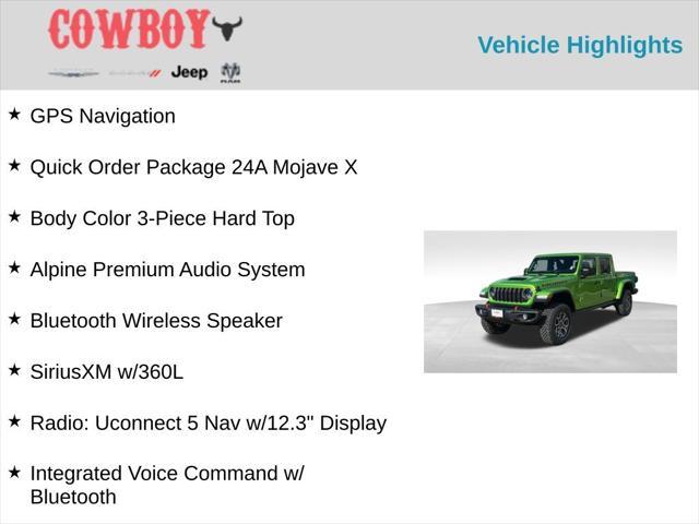 new 2025 Jeep Gladiator car, priced at $58,481