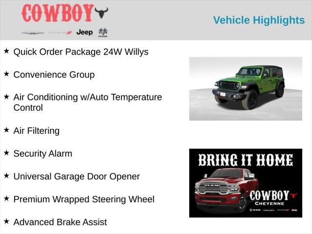new 2025 Jeep Wrangler car, priced at $49,150