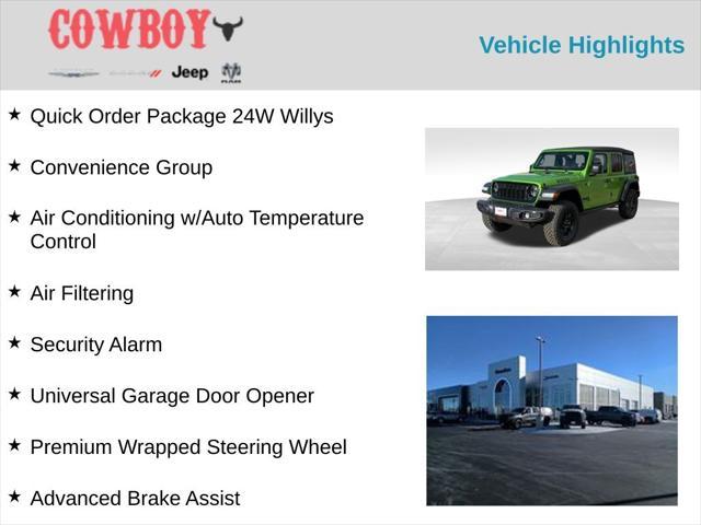 new 2025 Jeep Wrangler car, priced at $49,684