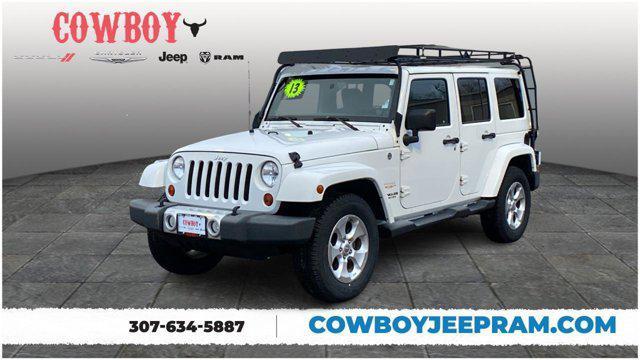 used 2013 Jeep Wrangler Unlimited car, priced at $20,172