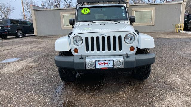 used 2013 Jeep Wrangler Unlimited car, priced at $20,172