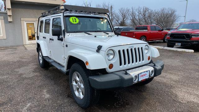 used 2013 Jeep Wrangler Unlimited car, priced at $20,172