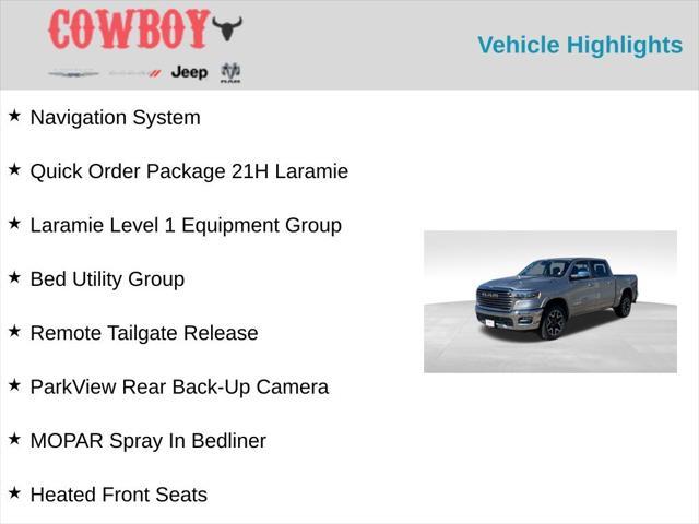 new 2025 Ram 1500 car, priced at $61,274