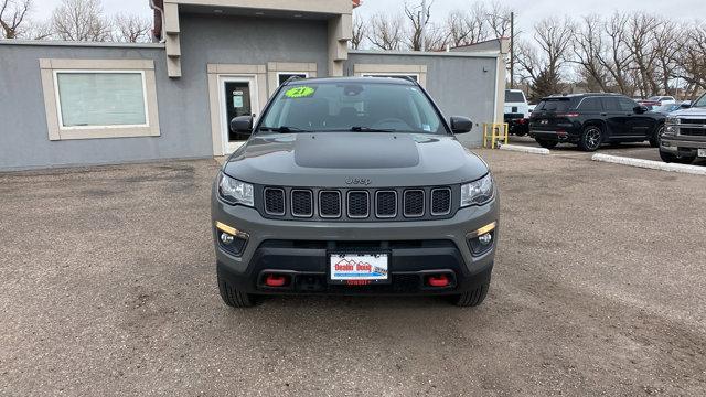used 2021 Jeep Compass car, priced at $24,054