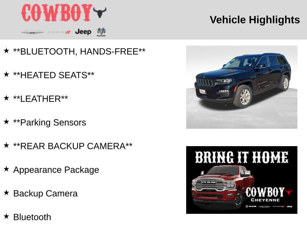 used 2023 Jeep Grand Cherokee car, priced at $31,652