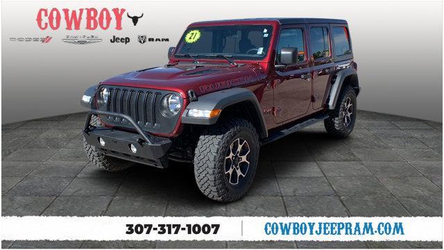 used 2021 Jeep Wrangler Unlimited car, priced at $45,901