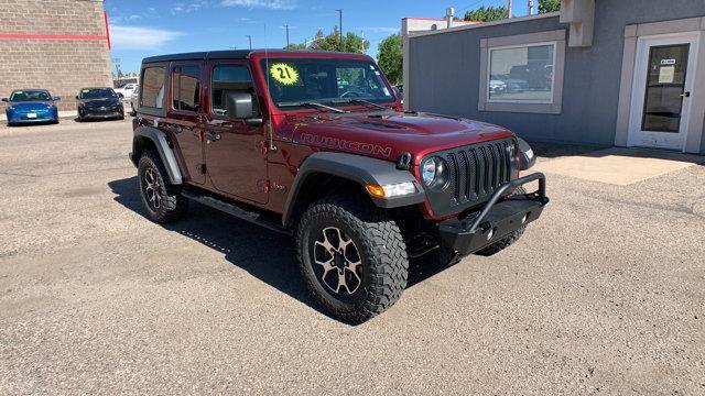 used 2021 Jeep Wrangler Unlimited car, priced at $46,464