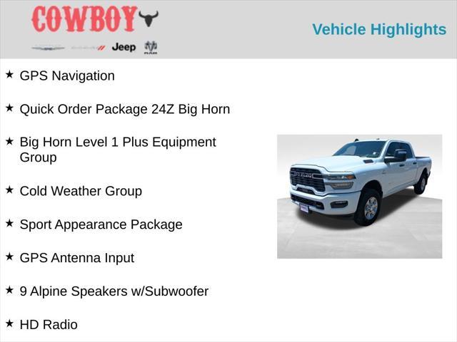 new 2025 Ram 2500 car, priced at $69,978
