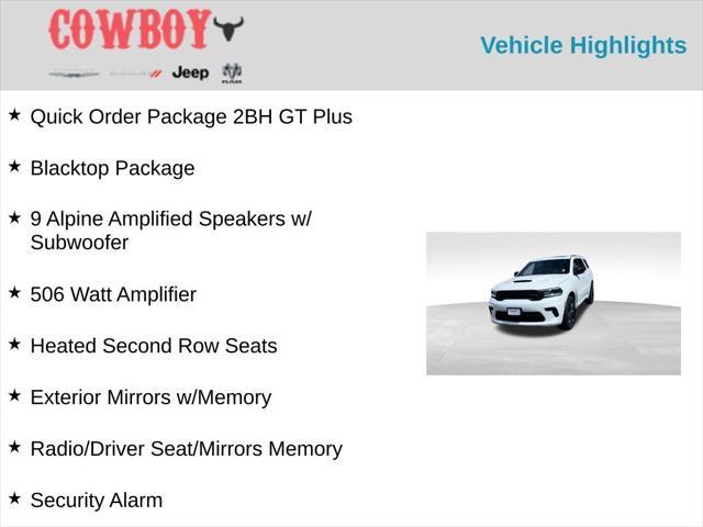 new 2025 Dodge Durango car, priced at $50,505