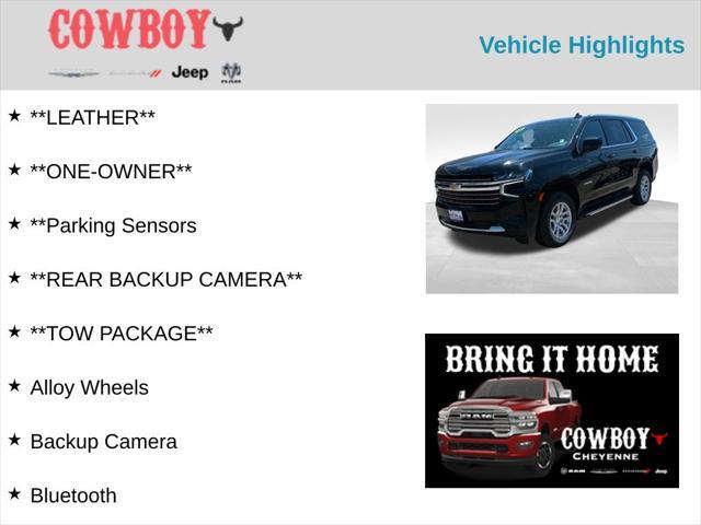 used 2023 Chevrolet Tahoe car, priced at $49,107