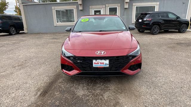 used 2021 Hyundai Elantra car, priced at $24,046