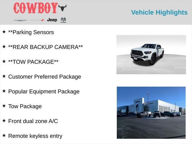 used 2023 Toyota Tacoma car, priced at $42,595
