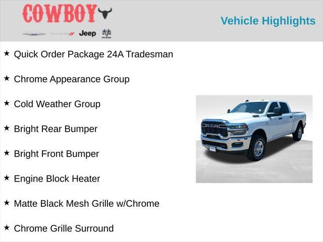 new 2025 Ram 2500 car, priced at $64,455