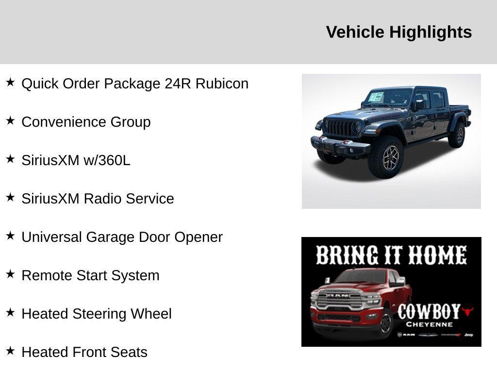 new 2025 Jeep Gladiator car, priced at $51,013