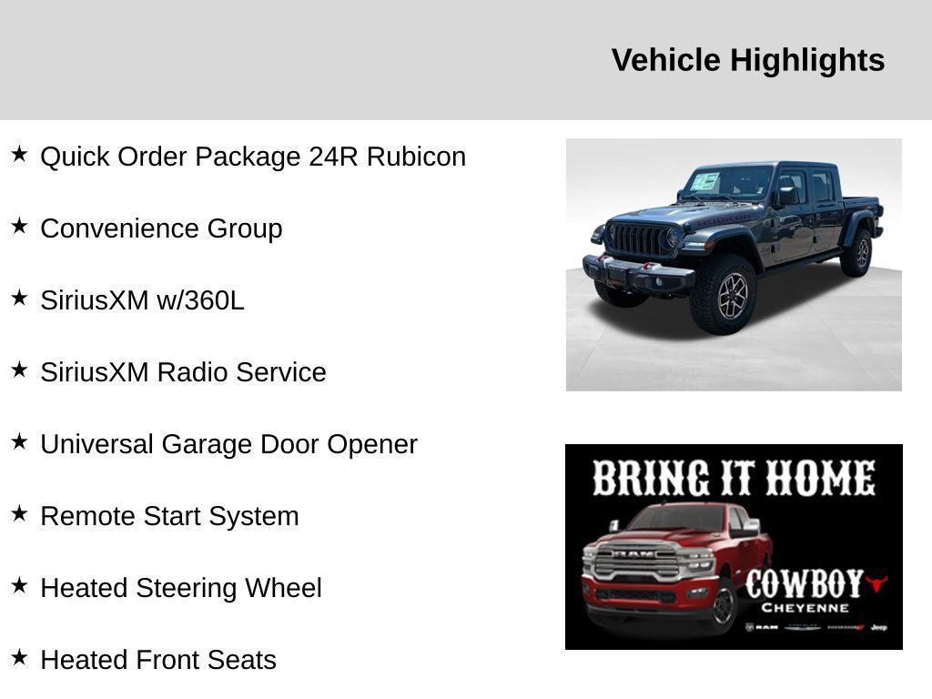new 2025 Jeep Gladiator car, priced at $52,513