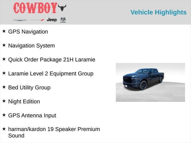 new 2025 Ram 1500 car, priced at $65,056