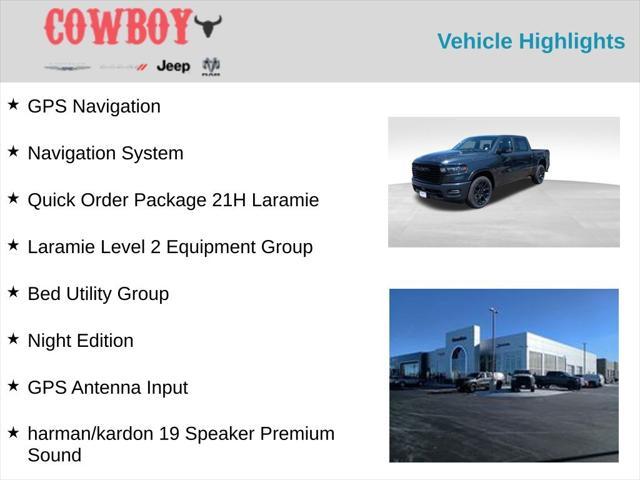 new 2025 Ram 1500 car, priced at $61,803