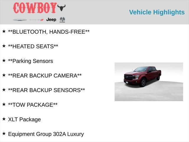 used 2018 Ford F-150 car, priced at $23,235