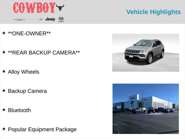 used 2023 Jeep Compass car, priced at $27,481
