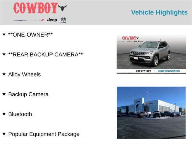 used 2023 Jeep Compass car, priced at $28,265