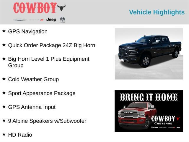 new 2025 Ram 2500 car, priced at $70,162