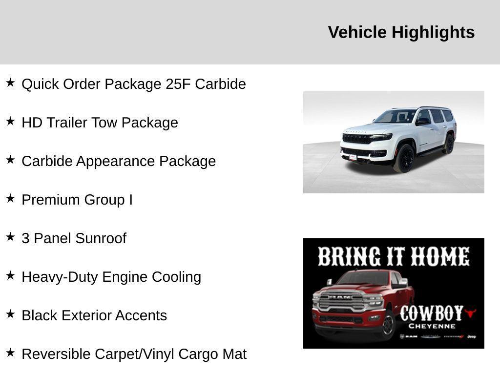 new 2025 Jeep Wagoneer car, priced at $66,003