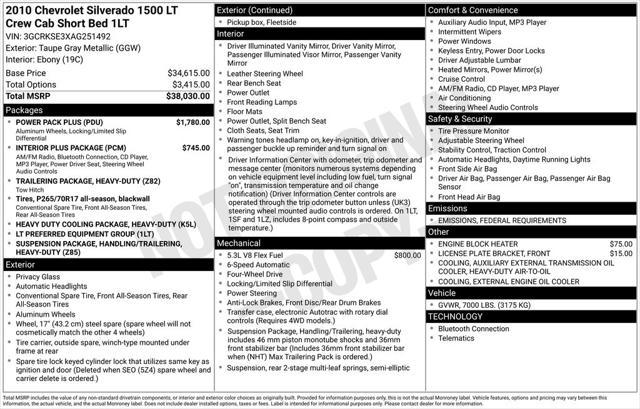 used 2010 Chevrolet Silverado 1500 car, priced at $14,903