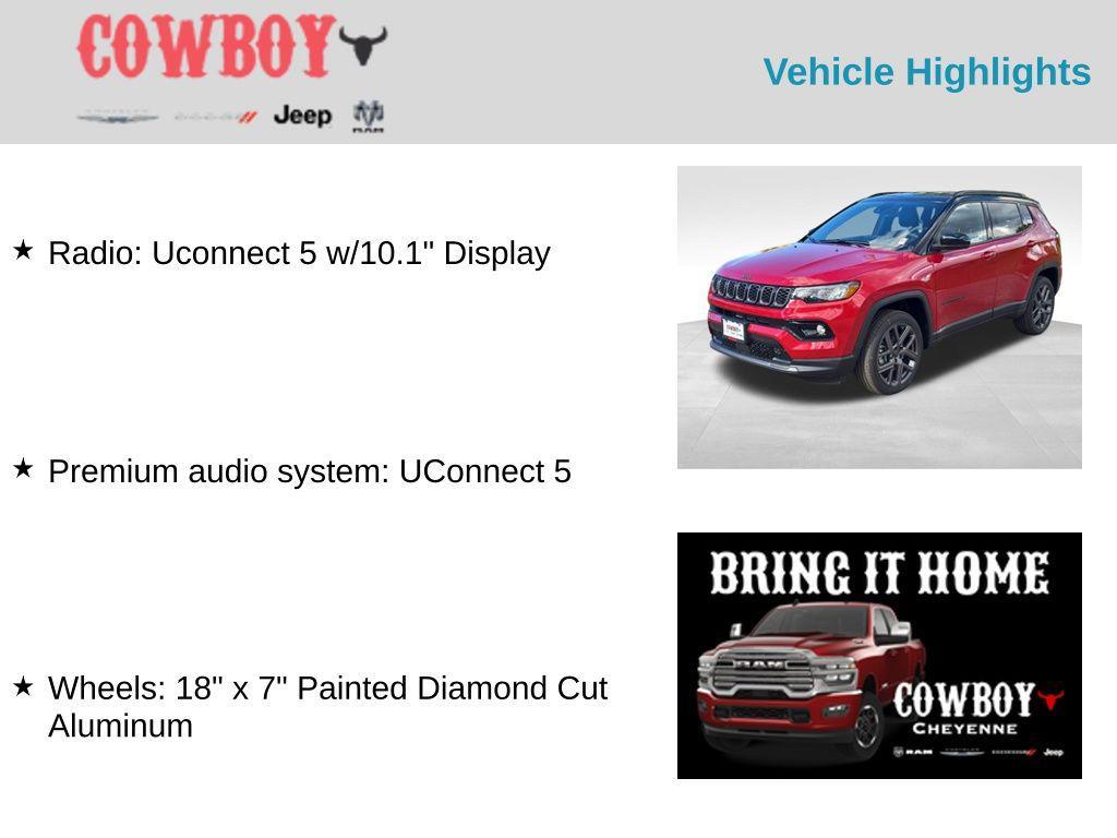 new 2026 Jeep Compass car, priced at $36,449