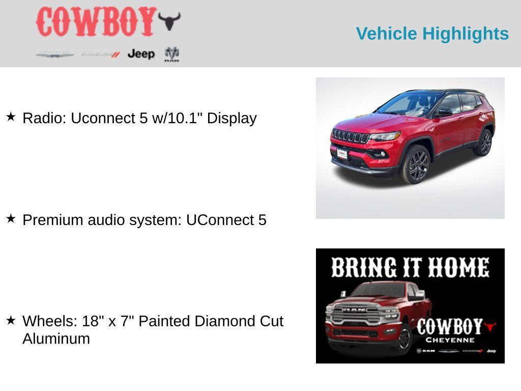 new 2026 Jeep Compass car, priced at $33,854