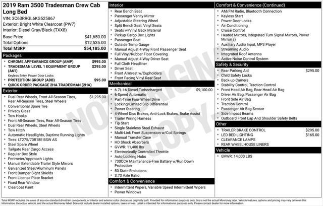 used 2019 Ram 3500 car