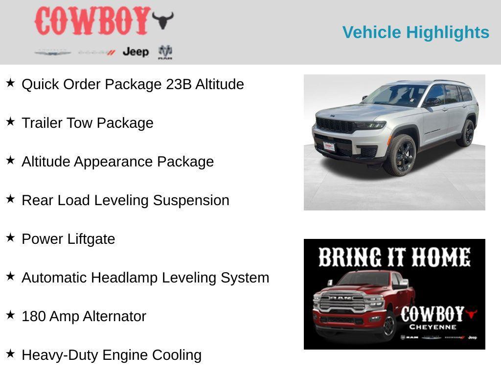 new 2025 Jeep Grand Cherokee L car, priced at $42,968