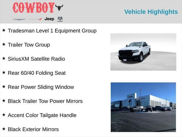 new 2025 Ram 1500 car, priced at $42,592