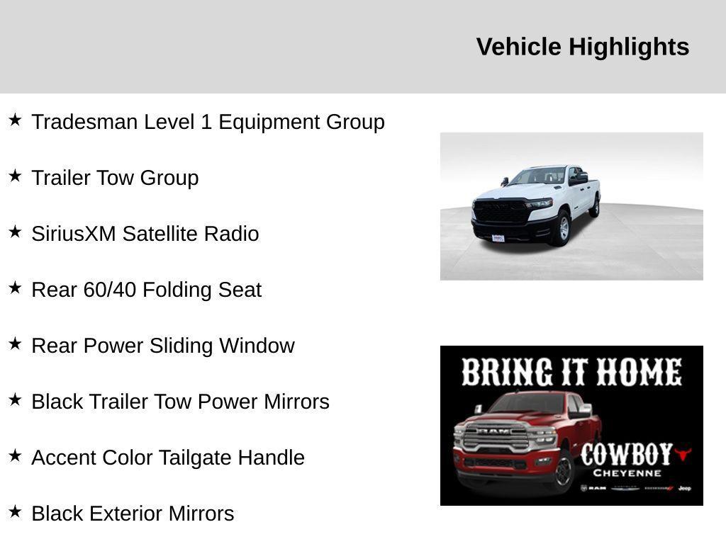 new 2025 Ram 1500 car, priced at $35,911