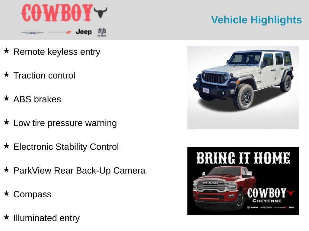 new 2026 Jeep Wrangler car, priced at $40,657