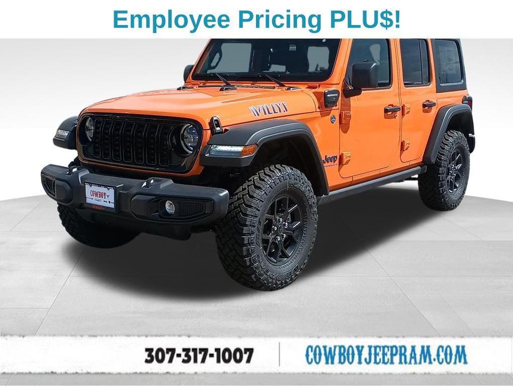 new 2025 Jeep Wrangler 4xe car, priced at $48,276