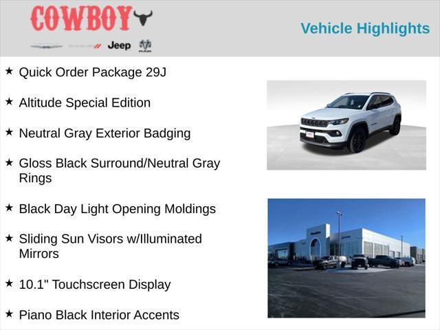 new 2025 Jeep Compass car, priced at $29,564
