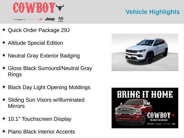 new 2025 Jeep Compass car, priced at $28,064