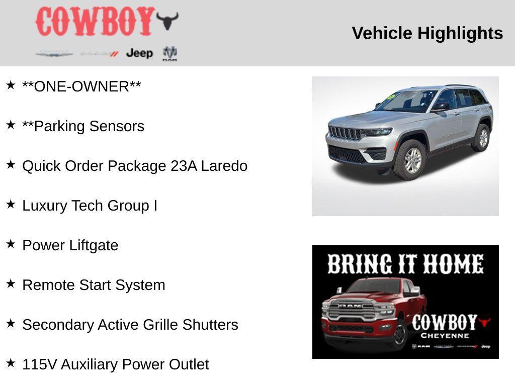 used 2024 Jeep Grand Cherokee car, priced at $32,495