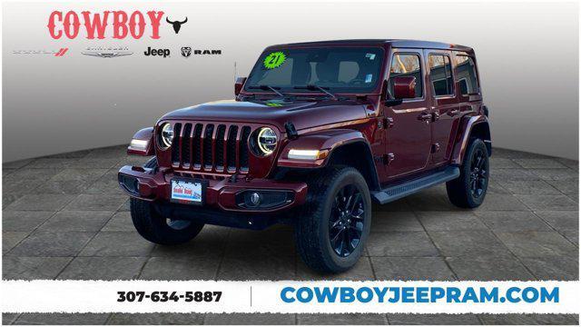 used 2021 Jeep Wrangler Unlimited car, priced at $43,076