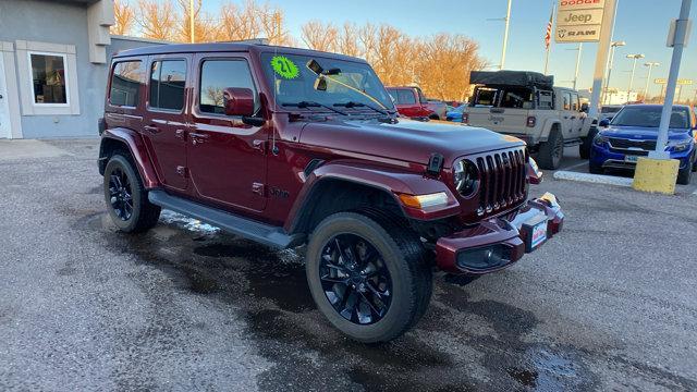 used 2021 Jeep Wrangler Unlimited car, priced at $43,076