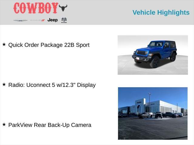 new 2025 Jeep Wrangler car, priced at $36,868