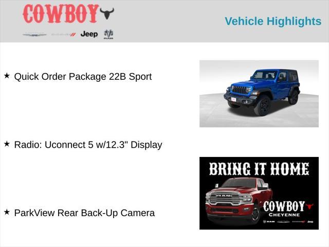 new 2025 Jeep Wrangler car, priced at $35,868