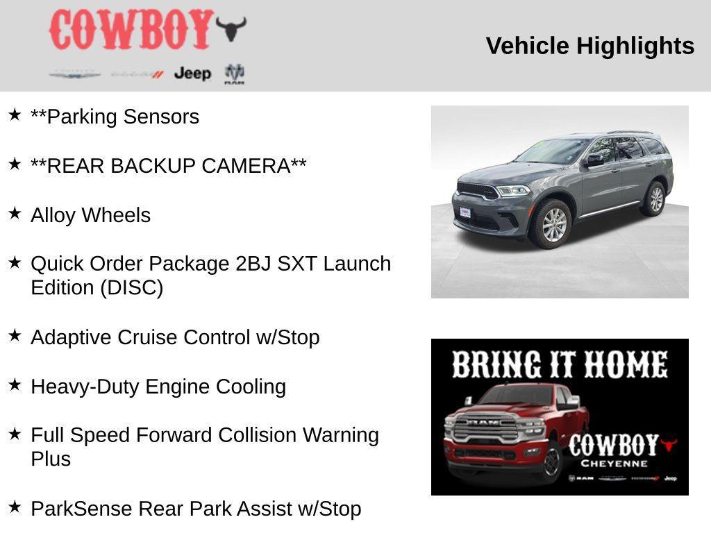used 2023 Dodge Durango car, priced at $31,724